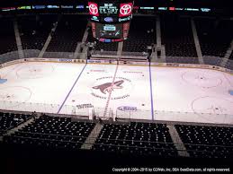 gila river arena view from upper level 215 vivid seats