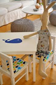 Ikea Hack Kindertisch Und Stuhle Cuchikind Sitzkissen Kinder Kindertisch Und Stuhle Kindersitzgruppe