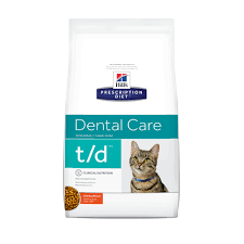 Hill S Prescription Diet T D Dental Care Chicken Flavor Dry Cat Food 8 5 Lbs Bag Petco