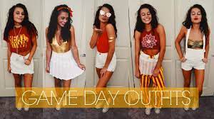 With our help, you can dance on elevated surfaces or master a keg stand, and look good doing it. On Campus College Game Day Outfits Youtube