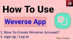 For connecting the light stick to sync with the application. How To Use Weverse App How To Create Weverse Account Sign Up Log In Techno Creations Youtube