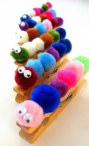 Basteln Mit Wascheklammern Bastelideen Basteln Mit Wascheklammern Bommel Machen