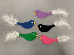 Bird With No Tail Feathers 5 Little Birds Little Birds Bird Crafts Birds