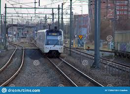 Bombardier Rsg3 Metro Trains Of Randstadrail Heading To Rotterdam Slinge From The Hague Forepark Station Editorial Stock Photo Image Of Trains Metro 172063138