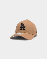 New Era Women S Los Angeles Dodgers 9forty Mlb Strapback Wheat Black In 2021 Dodgers Outfit La Dodgers Hat Outfit Women Girls Baseball Hats