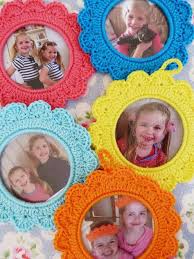 Celebrate the arrival of a precious little one with a baby photo frame. 31 Crochet Picture Frame Ideas In 2021 Crochet Crochet Patterns Diy Crochet