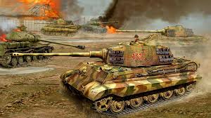 Tiger Ii King Tiger Double Click On Image To Enlarge Tank Wallpaper War Tank Tanks Military