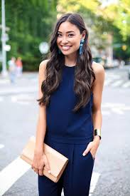 Trina Turk Jumpsuit With A Saint Laurent Clutch Turquoise Clothes Tassel Earrings Outfit Turquoise Earrings Outfit