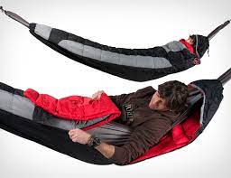 The sleeping bag is remarkably easy to attach to the hammock. Hammock Compatible Sleeping Bag Covers The Entire Hammock