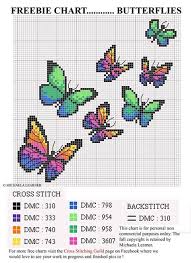 Click here for color pattern. 360 Cross Stitch Butterflies Ideas Cross Stitch Butterfly Cross Stitch Stitch
