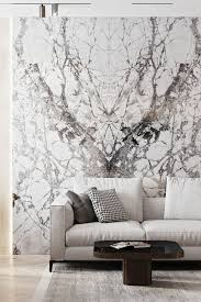 3 Luxe Home Interiors With White Marble Gold Accents Monochrome Living Room Living Room Decor Contemporary Living Room Furniture