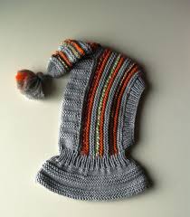 Hudson baby plush hooded robe is made of super soft, cozy plush material to dry and warm baby after bath or pool time. Grey Elf Hat Hand Knit Balaclava For Baby Toddler Child Hat With Pom Pom Tail Made To Order Sizes 6 12m 1 3 6 10y Knitting World
