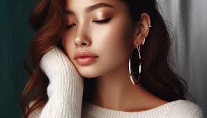 Elegant Rose Gold Hoop Earrings for a Modern Twist