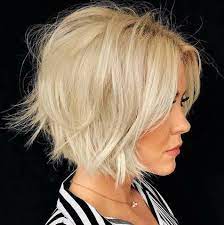 40 Haircuts That Make You Look 10 Years Younger 6 Alphacute Messy Bob Hairstyles Messy Blonde Bob Choppy Bob Hairstyles