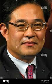 Timothy Chen (or Tim Chen), Microsoft Corporate Vice President and CEO of  Microsoft Greater China Region, during an event in Beijing Stock Photo