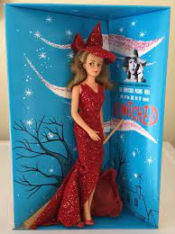 Barbie bewitched collector doll samanthacheck price. Samantha From Bewitched Still Have The Dress But Ruined The Doll When I Tried Ironing Her Hair Straight Wit Vintage Barbie Dolls Halloween Doll Barbie Dolls
