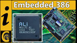 386SX-40 Single Board Computer with ALI M6117C Embedded CPU - Testing &  Gaming - YouTube