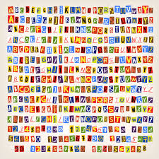 The ipa (international phonetic alphabet) is a written way to show how words are pronounced. Set Of Colorful Newspaper Cut Letters 14 Styles Of Letters You Can Combine An Alphabet In One Style Royalty Free Svg Cliparts Vectors And Stock Illustration Image 55846871