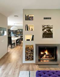 Caminetto moderno per piccoli spazi. Arredare Con I Camini Moderni Easyrelooking