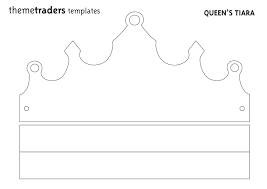 Paper Crown Templates Printable In 2020 Crown Template Calendar 2019 Design Template Printable