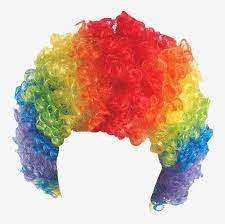 Download Curly Clown Wig Rainbow Png Image For Free Search More Creative Png Resources With No Backgrounds On Seekpng Clown Wig Rainbow Png Clown