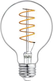 Ge Globe Led Vintage Light Bulb G25 Clear Glass Led Edison Bulb 60 Watt Replacement Dimmable Led Light Bulbs 250 Lumen Medium Base Light Bulbs 1 Pack E26 Edison Bulb Amazon Com