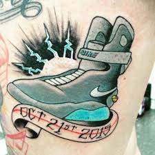 Back To The Future Tattoos Inked Magazine Back To The Future Tattoo Tattoos Future Tattoos