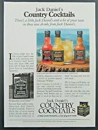 These cocktails are super easy to make. 1992 Jack Daniels Country Cocktails Lynchburg Lemonade Magazine Ad 4 99 Picclick