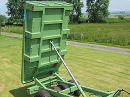 Shelton Dump Trailer At Full Extension Dump Trailers Utility Trailer Trailer Build