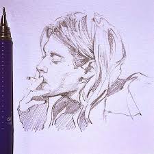 It S Kurt Cobain S Birthday Nirvana Drawing Nirvana Art Kurt Cobain Art