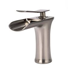 single hole single handle waterfall