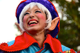 The elves are just so happy!