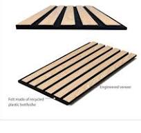 Wood Veneer Acoustic Panels, Wood Veneer Acoustic Slat Wall ...