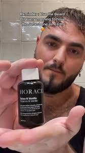 Rappel : L’huile pour Barbe c’est tous les jours les amis !  💙🧔🏻‍♂️#skincare #men #horace