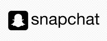 Hd Snapchat Official Logo Text With Ghost Icon Black Version Png Image Logos Png Images Image