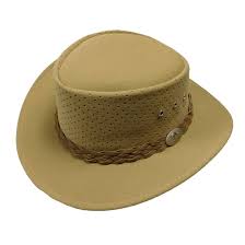 Casual souvenir australian sydney kangaroo unisex hat cap aussie gifts cotton. Aussie Chiller Perforated Bushie Hat Setartrading Hats