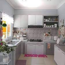 Desain kitchen set minimalis modern. 17 Contoh Gambar Kitchen Set Dapur Kecil Terbaik Lingkar Png