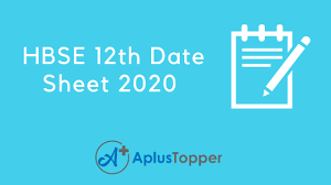 All enrolled students can check and download cbse 12th date sheet 2020. Hbse 12th Date Sheet 2020 Released Download Haryana Board Class 12 Time Table 2020 A Plus Topper