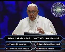 Jul 04, 2021 · vatican city (ap) — pope francis was hospitalized in rome on sunday afternoon for scheduled surgery on his large intestine, the vatican said. What Is It Like To Be A Philosopher On Twitter Problem Of Evil Memes For Pope Francis Teens