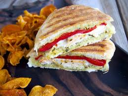 Pesto Chicken Panini Layers Of Happiness Chicken Panini Panini Recipes Chicken Pesto Chicken