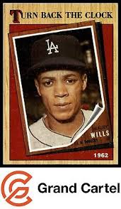 1987 Topps #315 Maury Wills