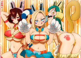 Rule34 - If it exists, there is porn of it  yamamoto doujin, mandalay,  pixie bob, ragdoll (my hero academia), wild wild pussycats  6094049