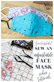 Free face mask sewing pattern that can be cut by hand with my free printable pdf or on a cricut explore or maker with my free svg cut file. The 5 Best Easy And Free Fabric Face Mask Patterns Sewcanshe Free Sewing Patterns Tutorials