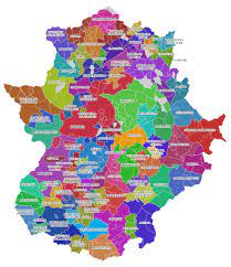 Mapa De Zonas Educativas De Extremadura Mapa Owje Com