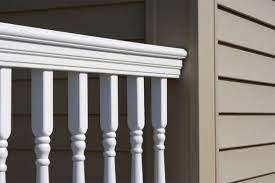 Trex deck with white vinyl railing and black aluminum spindles. Pin On Reno Maison