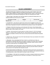 Kindly help me to write a sample termination letter to all staff due to company closed down. Sales Agreement Form Free Sales Contract Template Legal Templates