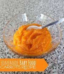 How To Make Baby Food Carrots Homemade Baby Foods Baby Food Recipes Homemade Baby Food