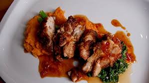 Ris De Veau Laque Citronnee Rapinis Et Patates Douces