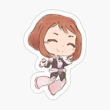 Chibi Mha Uraraka Cute Chibi Uraraka Gifts Merchandise Redbubble redbubble