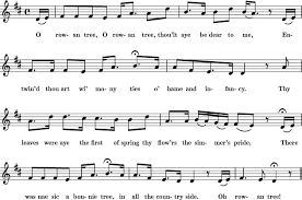 The rowan tree by stephen j. The Rowan Tree Midi File For Treble Clef Instrument Midi 8notes Com